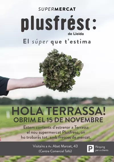 Ofertas de Hiper-Supermercados en Vielha e Mijaran | Nou Plusfresc Terrassa de Plusfresc | 13/11/2024 - 27/11/2024