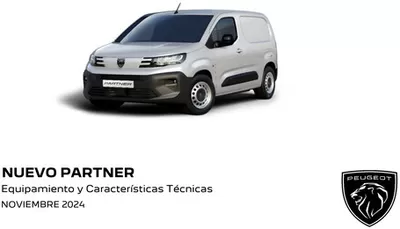 Catálogo Peugeot en Roquetas de Mar | Peugeot NUEVO PARTNER | 13/11/2024 - 13/11/2025