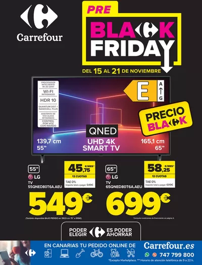 Catálogo Carrefour en Santa Cruz de Tenerife | Pre black friday  | 15/11/2024 - 21/11/2024