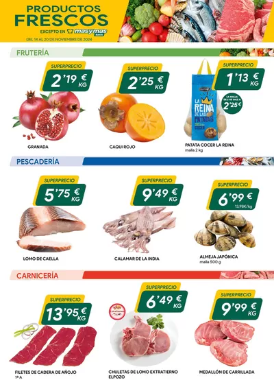 Ofertas de Hiper-Supermercados en Quesada | Productos Frescos de Masymas | 15/11/2024 - 20/11/2024