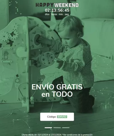 Ofertas de Juguetes y Bebés en Santa Eulària des Riu | Envío gratis de Vertbaudet | 15/11/2024 - 17/11/2024