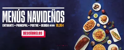 Ofertas de Restauración en Bonares | Menús Navideños de Foster's Hollywood | 15/11/2024 - 30/11/2024