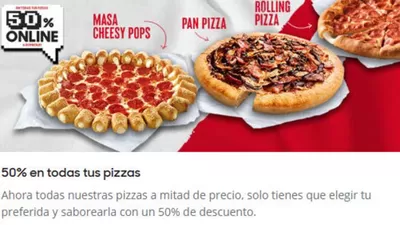 Catálogo Pizza Hut en Madrid | 50% de descuento | 15/11/2024 - 30/11/2024