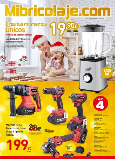 Ofertas de Jardín y Bricolaje en Málaga | Crea tus momentos únicos. de Mi Bricolaje | 18/11/2024 - 31/1/2025