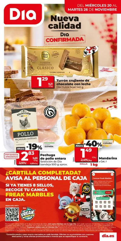 Ofertas de Hiper-Supermercados en San Sebastián de los Reyes | Nueva calidad Dia del 20 al 26 de noviembre de Dia | 20/11/2024 - 26/11/2024