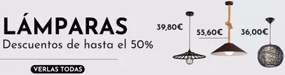 Ofertas de Hogar y Muebles en Mejorada del Campo | Descuentos de hasta el 50% de Todoluz | 18/11/2024 - 30/11/2024