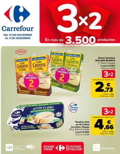 Catálogo Carrefour en Badalona | 3X2 | 20/11/2024 - 4/12/2024