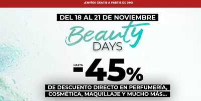 Ofertas de Perfumerías y Belleza en Las Palmas de Gran Canaria | Hasta -45% de Perfumerías Sabina | 18/11/2024 - 21/11/2024