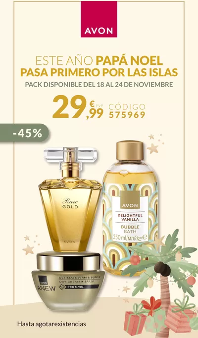 Ofertas de Perfumerías y Belleza en Málaga | PACK DISPONIBLE DEL 18 AL 24 DE NOVIEMBRE  de AVON | 19/11/2024 - 24/11/2024