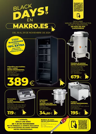 Catálogo Makro en Zaragoza | BLACK DAYS | 19/11/2024 - 29/11/2024