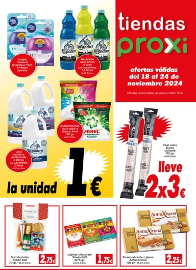 Catálogo Proxi en Córdoba | Ofertas válidas del 18 al 24 de noviembre 2024 | 19/11/2024 - 24/11/2024