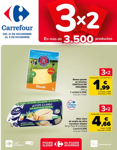 Catálogo Carrefour en San Cristobal de la Laguna (Tenerife) | 3X2 | 20/11/2024 - 4/12/2024