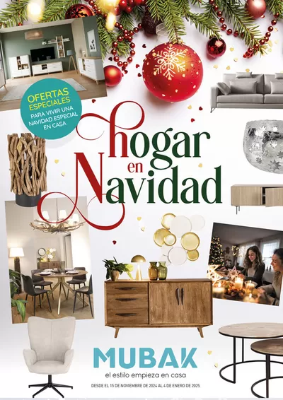 Catálogo Mubak en Leganés | Hogar en Navidad | 19/11/2024 - 4/1/2025