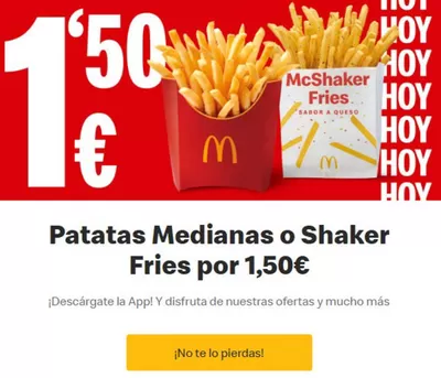 Catálogo McDonald's en Málaga | Hoy 1,50€ | 19/11/2024 - 24/11/2024