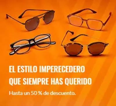 Ofertas de Ropa, Zapatos y Complementos en Sant Just Desvern | 50% de descuento de Ray-Ban | 19/11/2024 - 30/11/2024