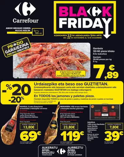 Catálogo Carrefour Market en Valle de Trápaga-Trapagaran | 2X1 en más de 300 prodcutos | 21/11/2024 - 1/12/2024