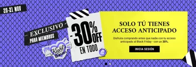 Ofertas de Perfumerías y Belleza | -30% off en todo de Kiehls | 20/11/2024 - 21/11/2024