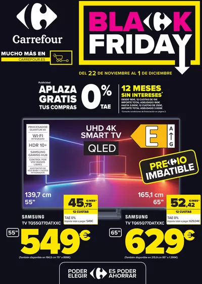 Catálogo Carrefour en Parla | Black Friday | 22/11/2024 - 1/12/2024