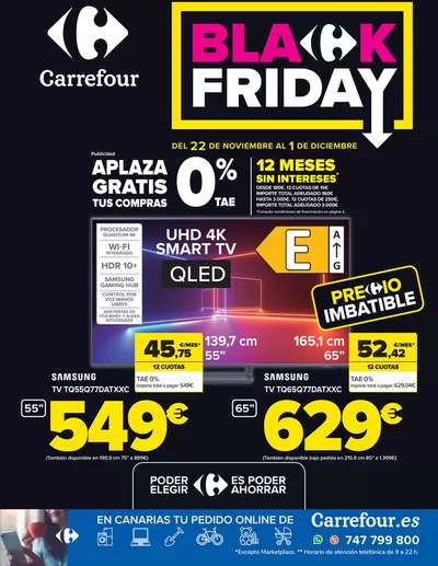 Catálogo Carrefour en Almatriche | Black Friday | 22/11/2024 - 1/12/2024