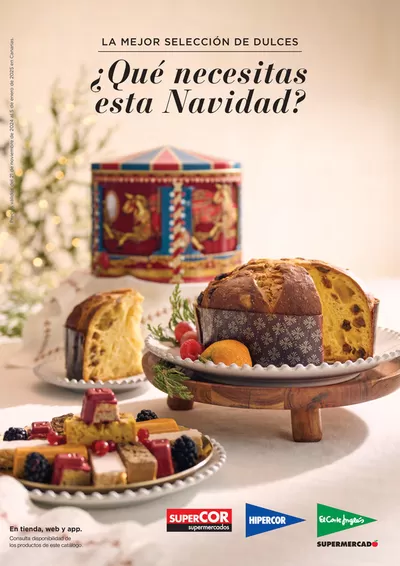 Catálogo Hipercor en Las Palmas de Gran Canaria | Dulces de Navidad 2024 Canarias | 21/11/2024 - 5/1/2025