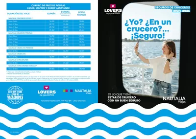 Ofertas de Viajes en L'Hospitalet de Llobregat | Catálogo Seguros cruceros de Nautalia Viajes | 21/11/2024 - 31/3/2025