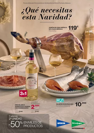 Catálogo El Corte Inglés en Sevilla | Supermercado | 21/11/2024 - 4/12/2024