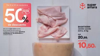 Catálogo SUPER AMARA en Bergara | ¡50% EN SELECCIÓN DE PRODUCTOS | 21/11/2024 - 23/11/2024