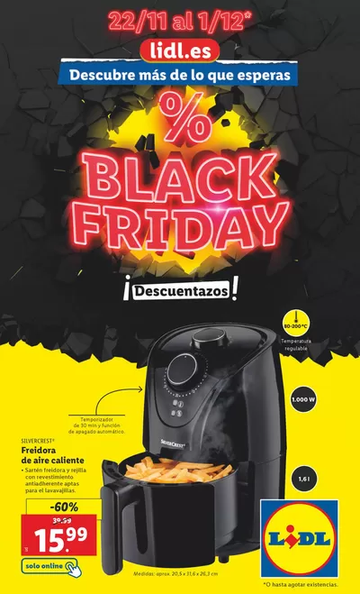 Catálogo Lidl en Galapagar | Black Friday | 22/11/2024 - 1/12/2024