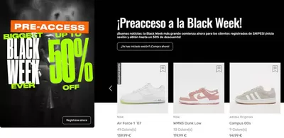 Ofertas de Black Friday en Armilla | Up to 50% off de Snipes | 22/11/2024 - 2/12/2024