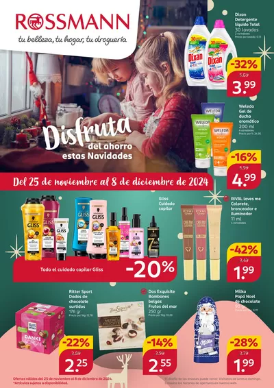 Catálogo Rossmann en Valencia | Disfruta del ahorro estas Navidades | 25/11/2024 - 8/12/2024