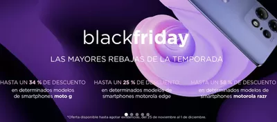 Ofertas de Black Friday en Oñati | Black Friday  de Motorola | 25/11/2024 - 1/12/2024