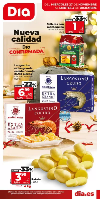 Ofertas de Hiper-Supermercados en Murcia | Nueva calidad Dia del 27/11 al 03/12  de Dia | 27/11/2024 - 3/12/2024