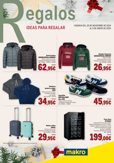 Catálogo Makro en Valencia | Ideas para regalar | 26/11/2024 - 5/1/2025