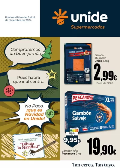 Catálogo Unide Supermercados en Meco | Navidad en UNIDE Supermercados  | 5/12/2024 - 18/12/2024