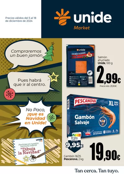 Ofertas de Hiper-Supermercados en Campello | Navidad en UNIDE Market Levante de Unide Market | 5/12/2024 - 18/12/2024