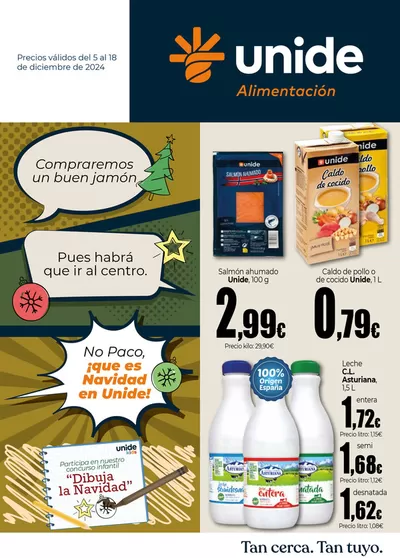 Catálogo UNIDE Alimentación en Mandayona | Navidad en UNIDE Alimentación Península | 5/12/2024 - 18/12/2024