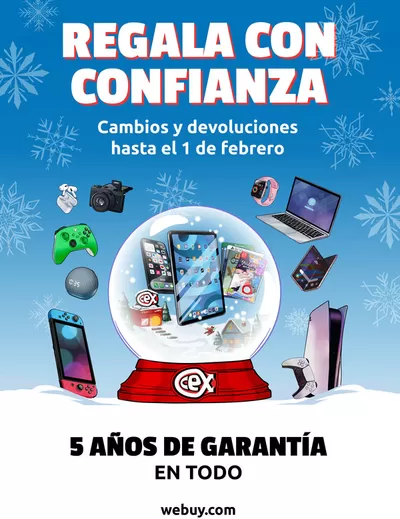 Catálogo CeX en Firgas | Regala con confianza | 1/12/2024 - 31/12/2024