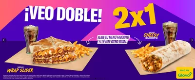 Ofertas de Restauración en Torrejón | Veo Doble 2x1 de Taco Bell | 26/11/2024 - 8/12/2024