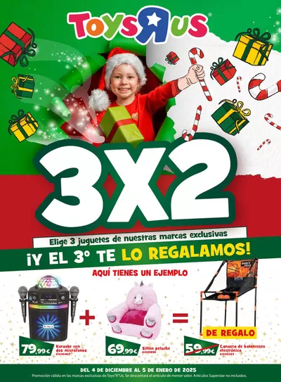 Ofertas de Navidad en Sant Quirze del Valles | 3x2 Marcas propias ToysRus de ToysRus | 4/12/2024 - 5/1/2025