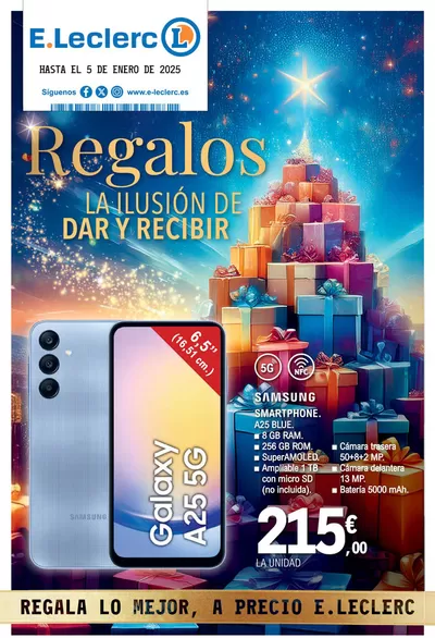 Ofertas de Navidad en Salamanca | Especial regalos de E.Leclerc | 11/12/2024 - 5/1/2025