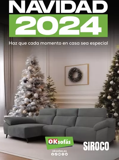 Ofertas de Hogar y Muebles en Alicante | Navidad 2024 OKsofás de OKSofas | 2/12/2024 - 6/1/2025