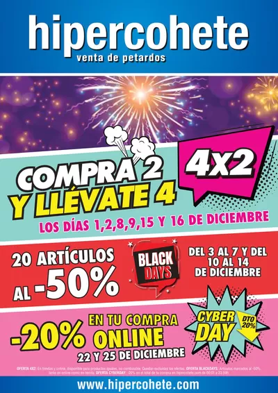 Ofertas de Ocio en Torrejón | CatálogoHipercohete de Hipercohete | 2/12/2024 - 30/11/2025