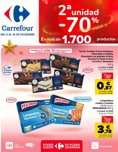 Catálogo Carrefour en Islantilla | 2ª UNIDAD -70% | 5/12/2024 - 16/12/2024