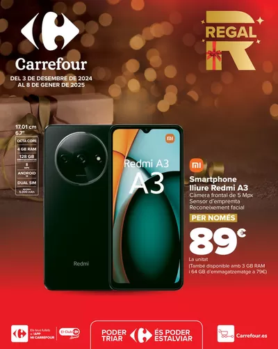 Catálogo Carrefour en Barcelona | REGALO | 3/12/2024 - 8/1/2025