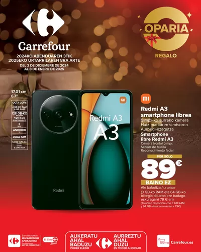 Catálogo Carrefour en Ilarduya | REGALO | 3/12/2024 - 8/1/2025