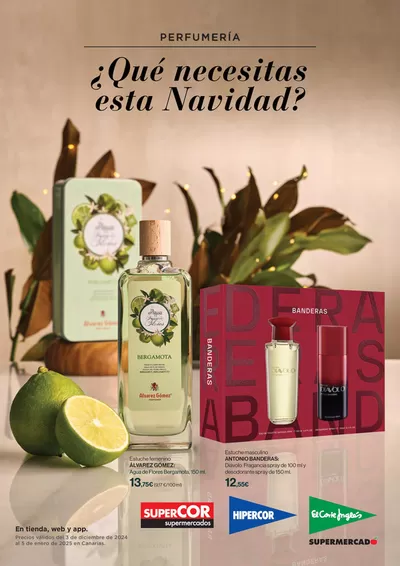 Catálogo Hipercor en Las Palmas de Gran Canaria | Perfumería Canarias | 3/12/2024 - 5/1/2025