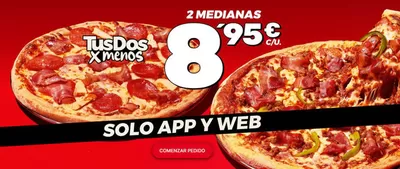 Ofertas de Restauración en Xirivella | Oferta de Telepizza | 3/12/2024 - 17/12/2024