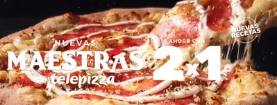 Ofertas de Restauración en Xirivella | 2x1 de Telepizza | 3/12/2024 - 17/12/2024