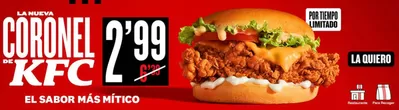 Catálogo KFC en Valencia | Oferta | 3/12/2024 - 13/12/2024