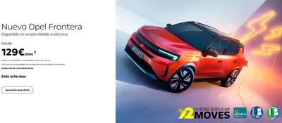 Catálogo Opel en Madrid | Nuevo Opel Frontera desde 129€/mes | 4/12/2024 - 31/12/2024